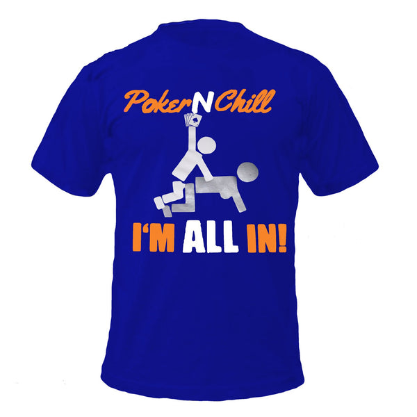 <transcy>I'm All In Orange / Royal Shirt</transcy>