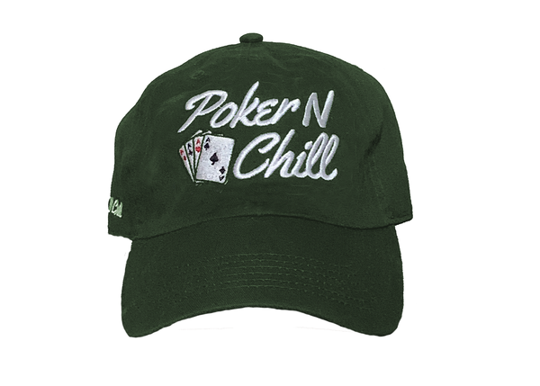 PokerNChill Dad Cap Green