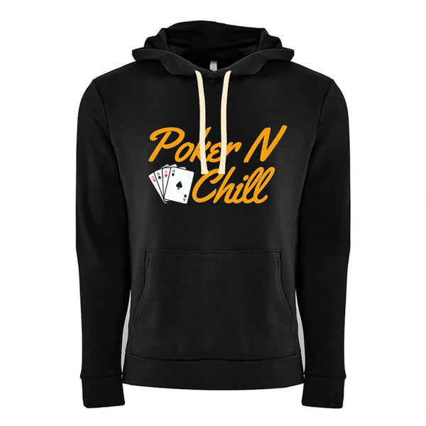 PokerNChill Pullover Hoodie Amber