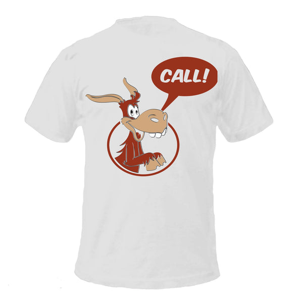 I Call Donkey White/Red Shirt