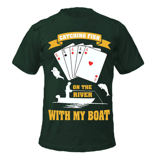 <transcy>River Boat Forest Green Shirt</transcy>