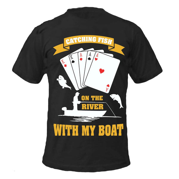 River Boat Black Shirt